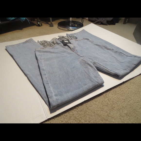 FashionNova Link by link Chain jeans - Picture 4 of 7